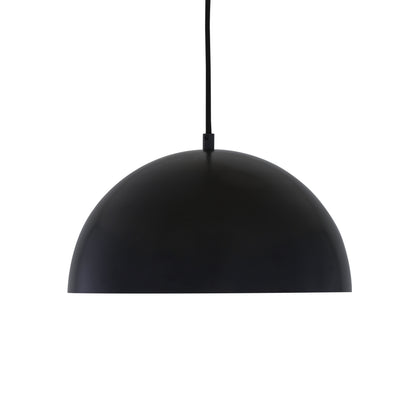 Suspension Avon Dome avec intérieur en laiton 30 cm