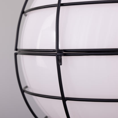 Suspension Hudson Glass Globe Cage