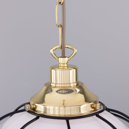 Suspension Hudson Glass Globe Cage