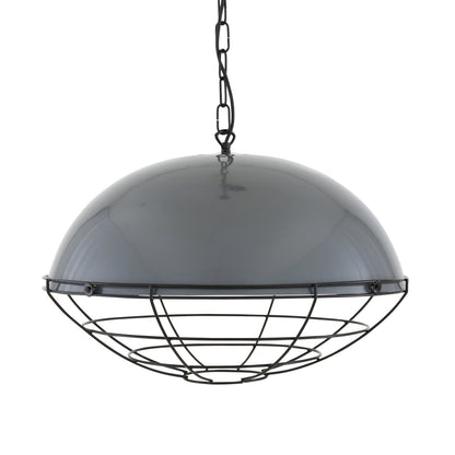 Austin Large Factory Cage Pendant Light