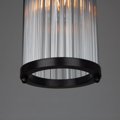Caledon Petite Pendant with Glass Rods