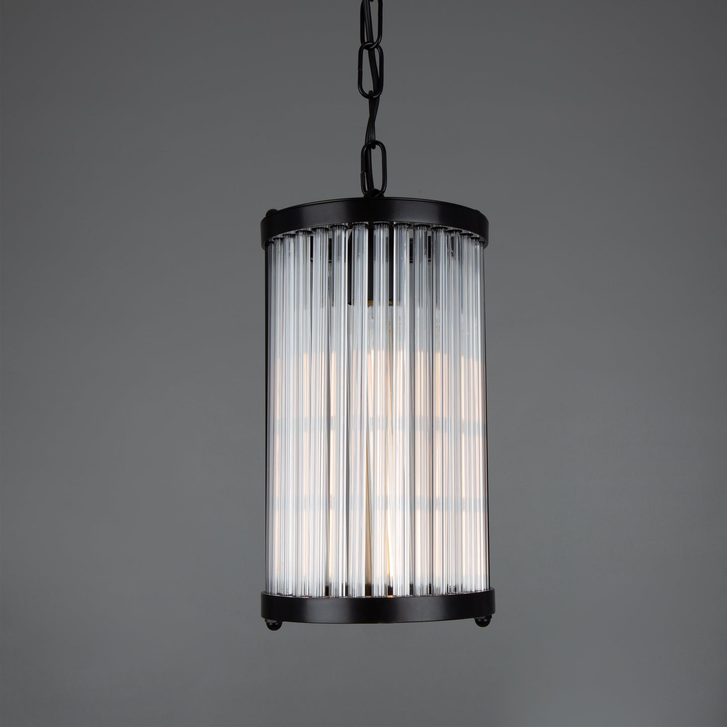 Caledon Petite Pendant with Glass Rods