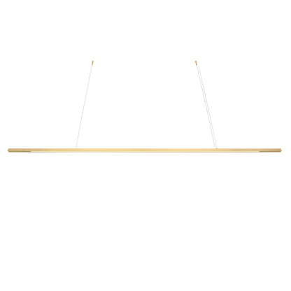 Fairfield Contemporary Brass LED Linear Pendant