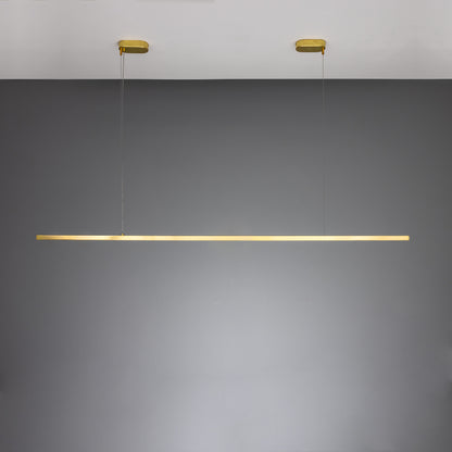 Fairfield Contemporary Brass LED Linear Pendant