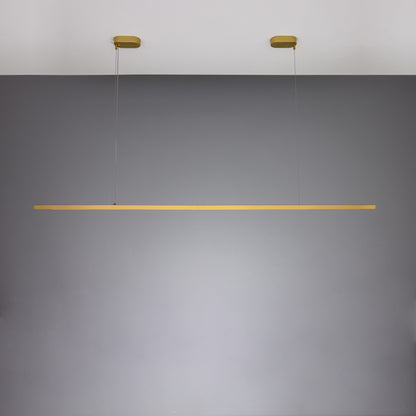 Fairfield Contemporary Brass LED Linear Pendant