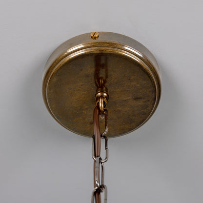 Suspension en verre vintage victorienne Ozark