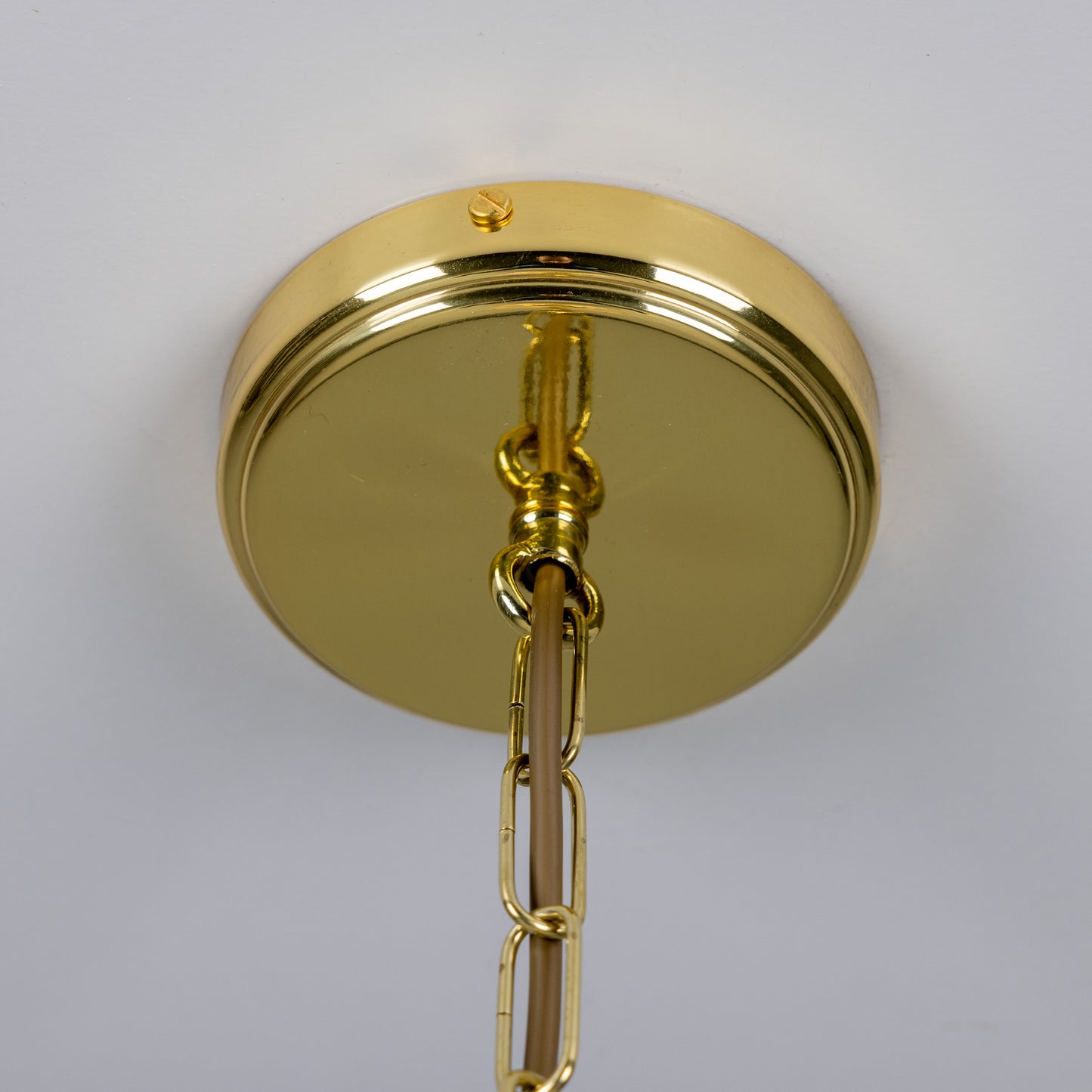 Suspension en verre vintage victorienne Ozark