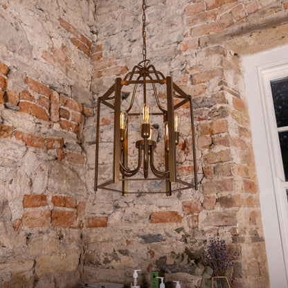 Lanterne suspendue d'intérieur Portroe IP20, 4-6 lumières