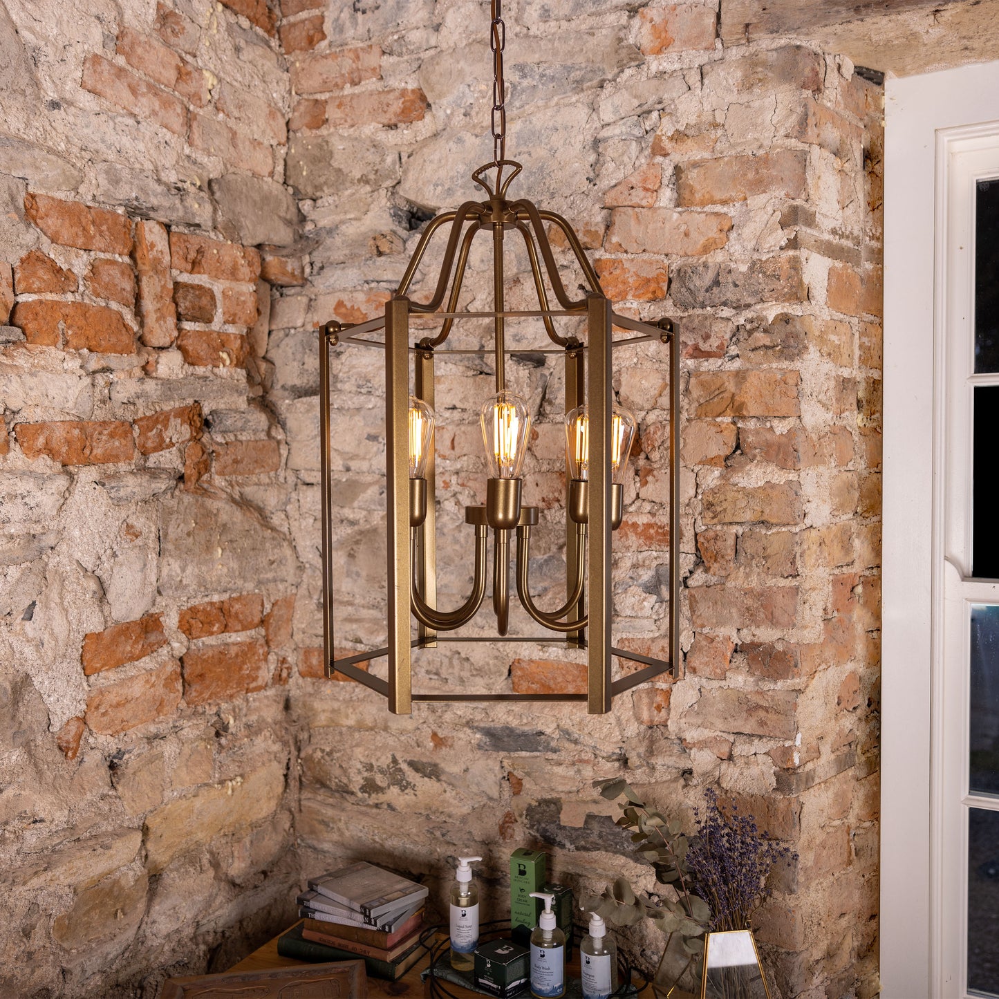 Lanterne suspendue d'intérieur Portroe IP20, 4-6 lumières