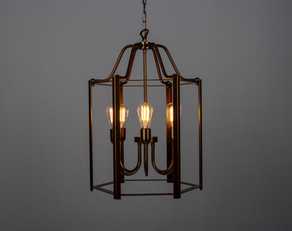 Lanterne suspendue d'intérieur Portroe IP20, 4-6 lumières