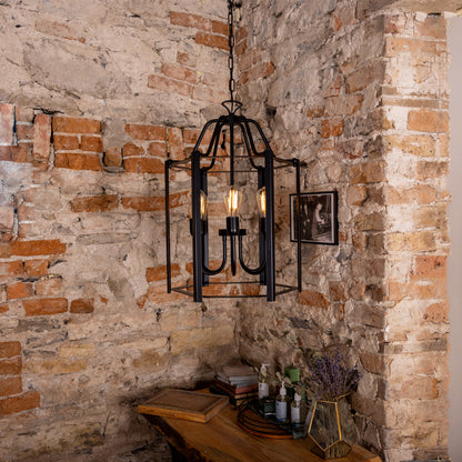 Lanterne suspendue d'intérieur Portroe IP20, 4-6 lumières