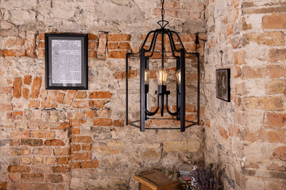 Lanterne suspendue d'intérieur Portroe IP20, 4-6 lumières