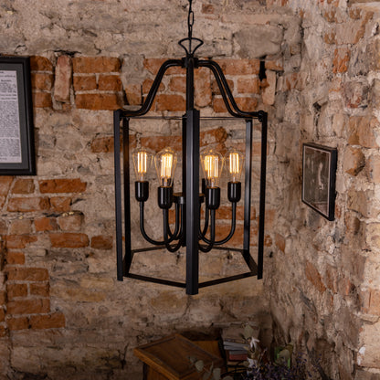 Lanterne suspendue d'intérieur Portroe IP20, 4-6 lumières