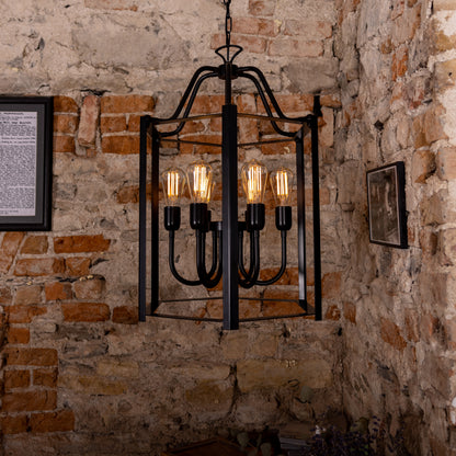 Lanterne suspendue d'intérieur Portroe IP20, 4-6 lumières