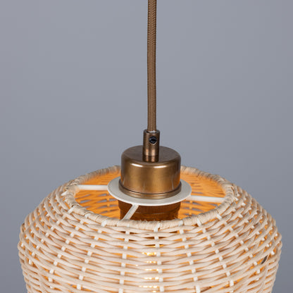 Suspension en rotin Manila Small 20 cm