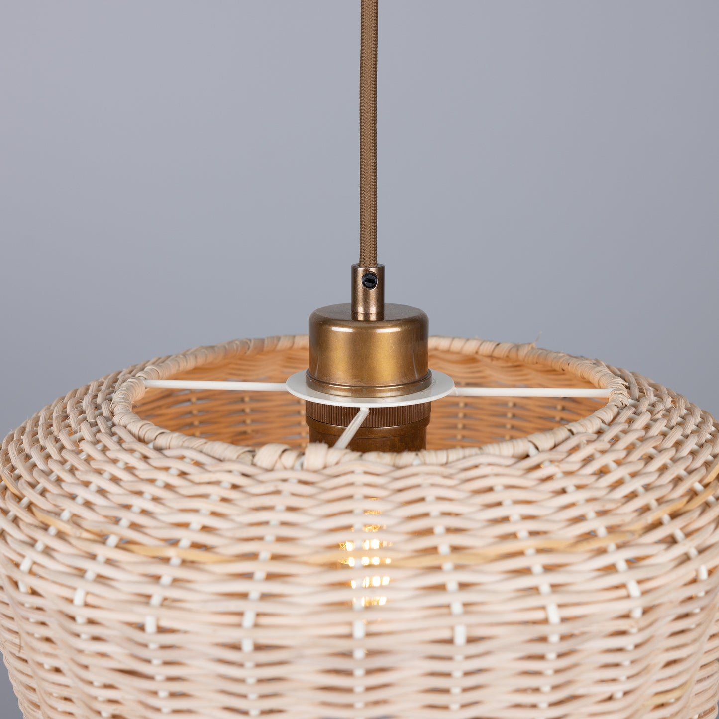 Suspension en rotin Manila, grand modèle, 30 cm