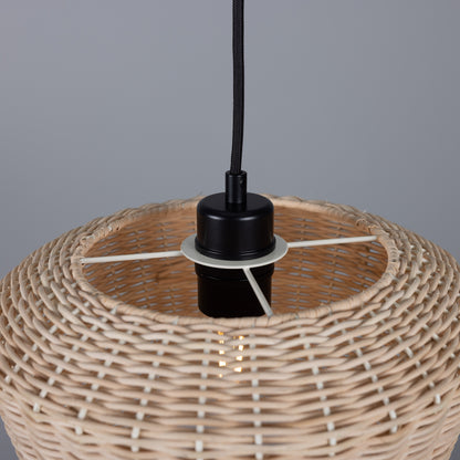 Suspension en rotin Manila, grand modèle, 30 cm
