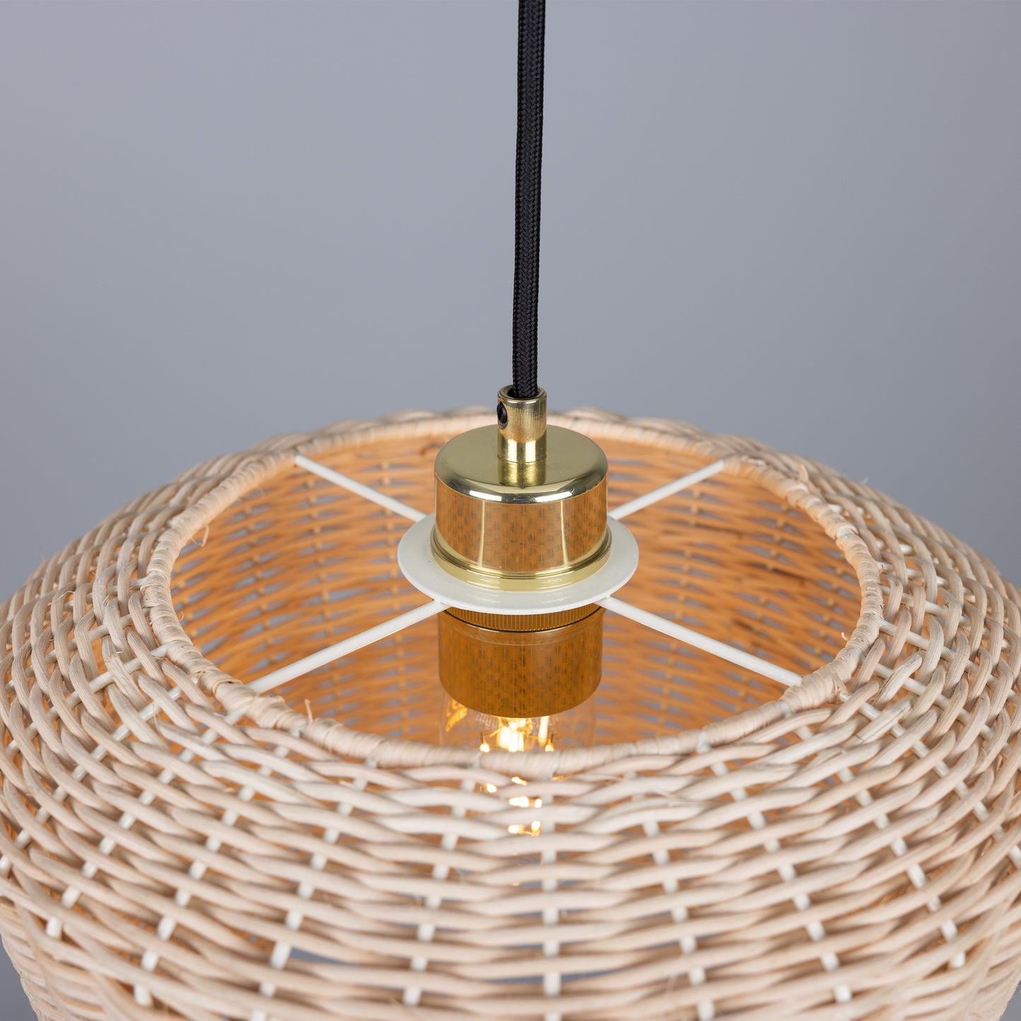 Suspension en rotin Manila, grand modèle, 30 cm