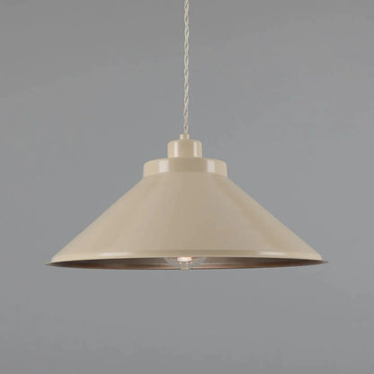 Rio Coloured Brass Pendant Light