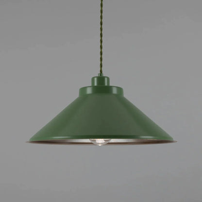 Rio Coloured Brass Pendant Light
