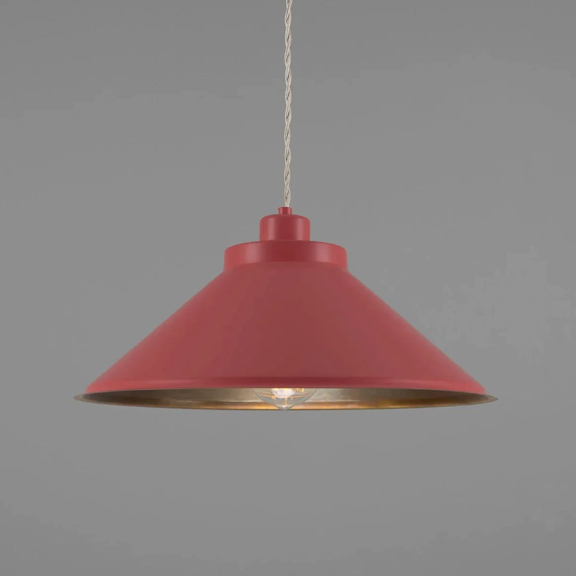 Rio Coloured Brass Pendant Light
