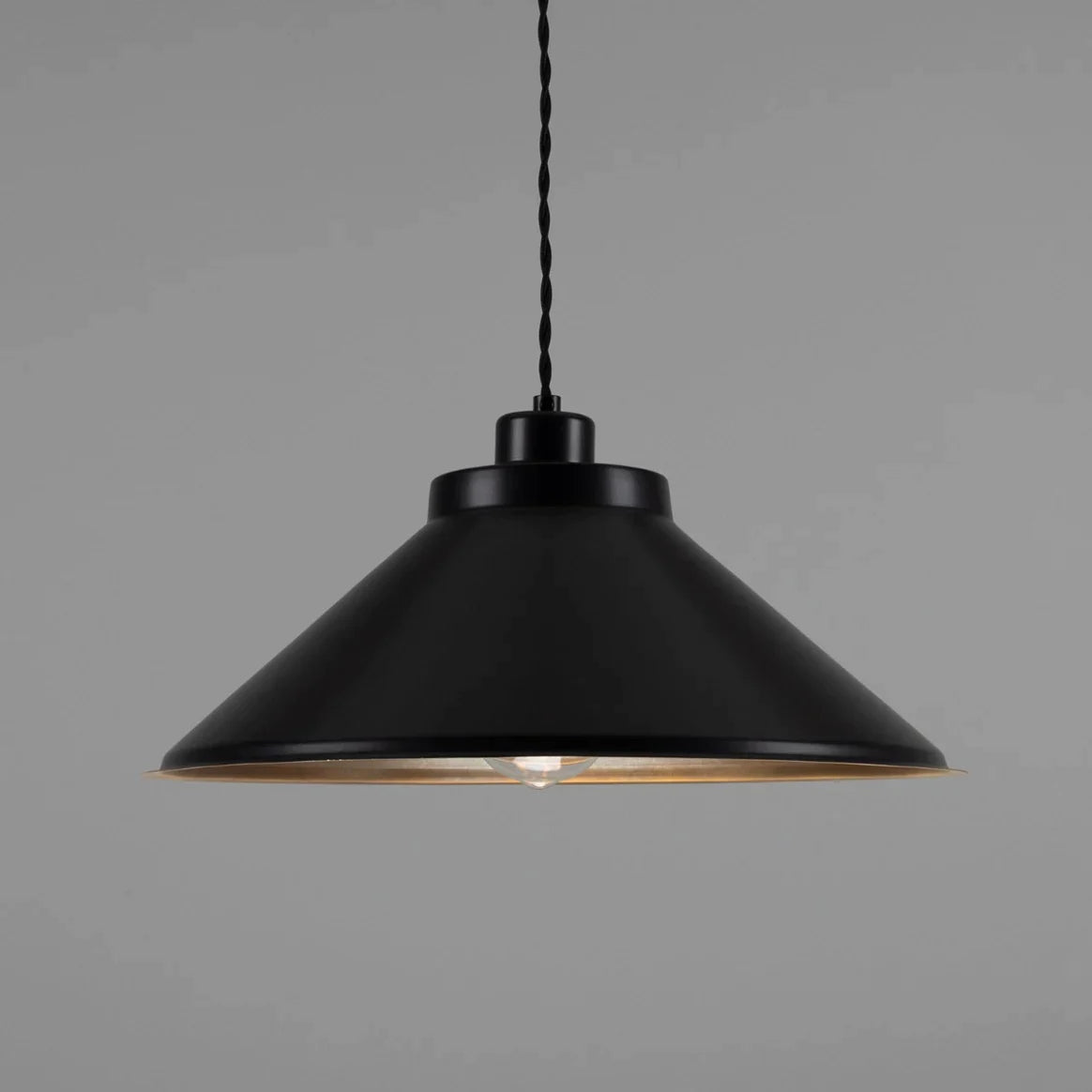 Rio Coloured Brass Pendant Light