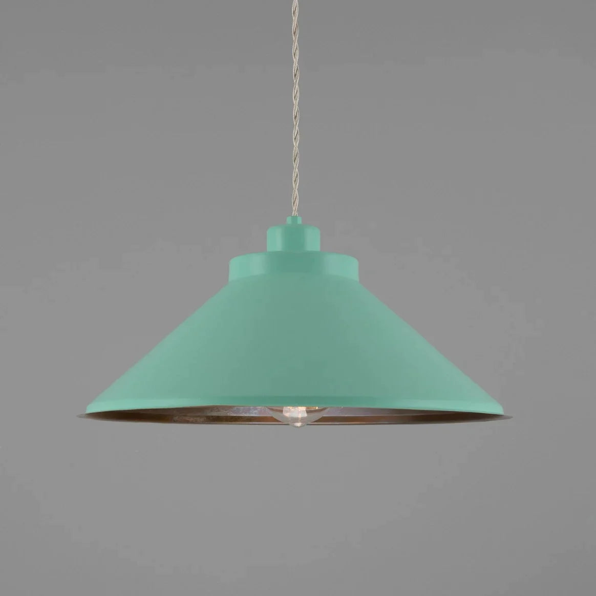 Rio Coloured Brass Pendant Light