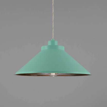 Rio Coloured Brass Pendant Light