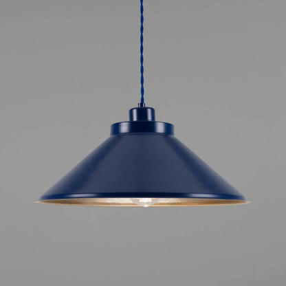 Rio Coloured Brass Pendant Light