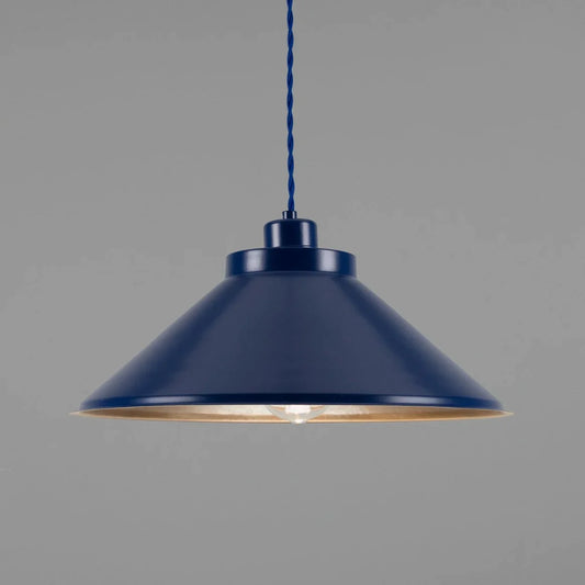Rio Coloured Brass Pendant Light