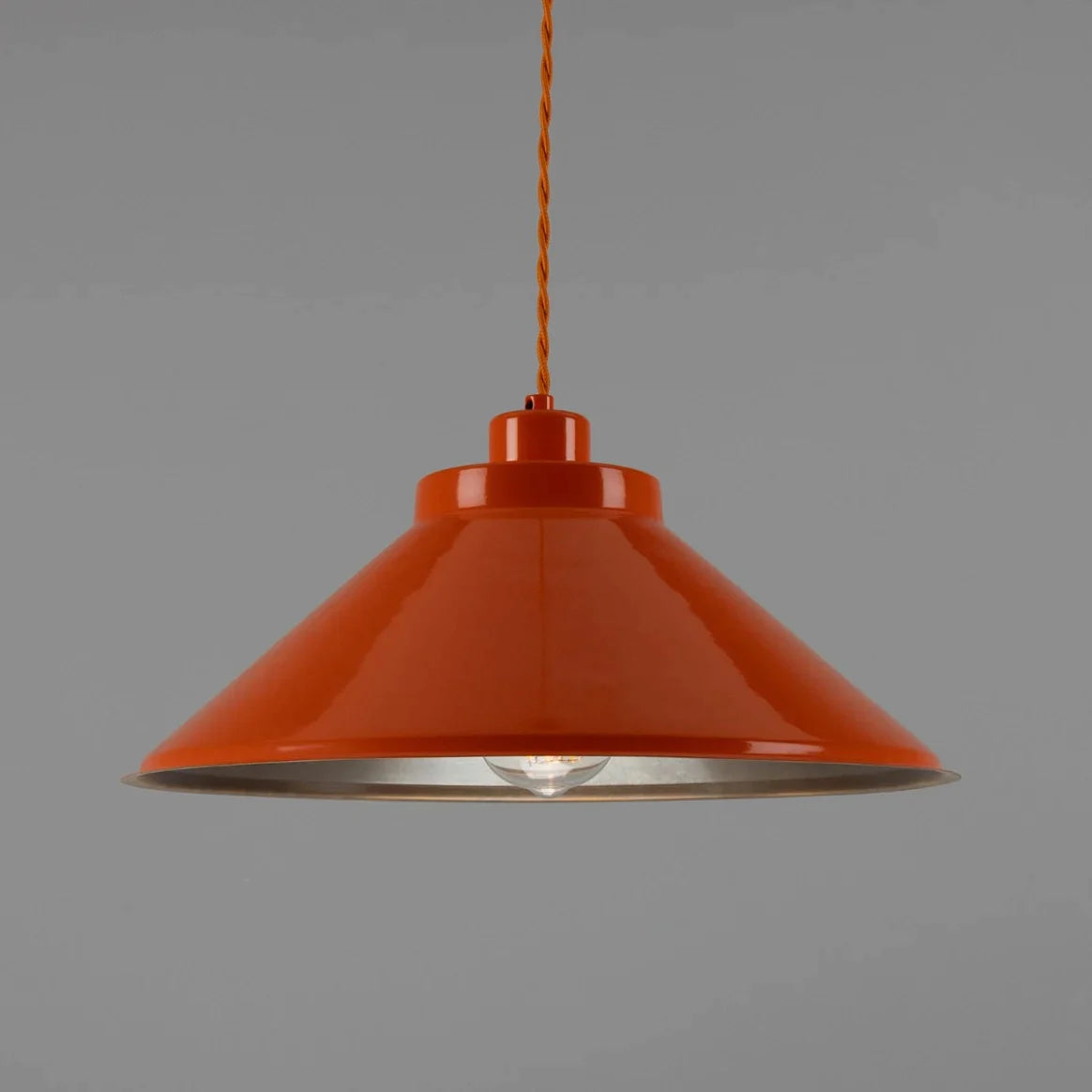 Rio Coloured Brass Pendant Light
