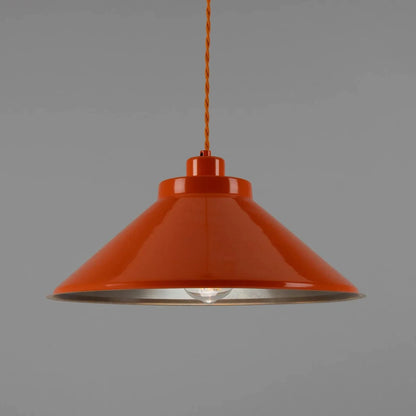 Rio Coloured Brass Pendant Light