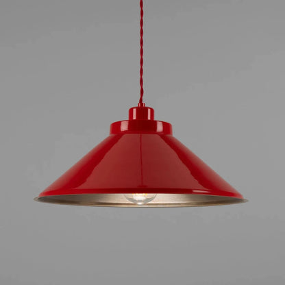 Rio Coloured Brass Pendant Light