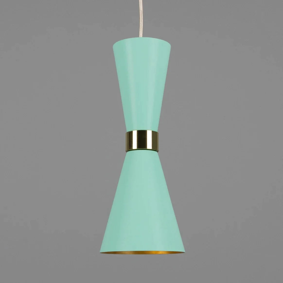 Cairo Mid-Century Coloured Pendant Light