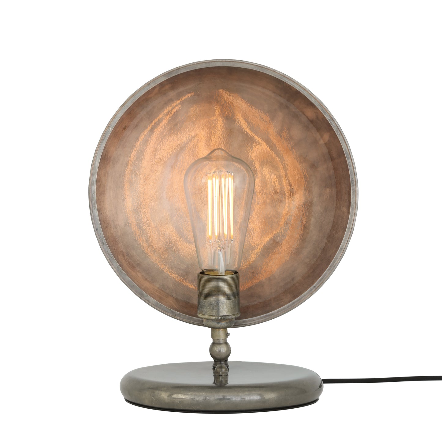 Lampe de table industrielle en laiton Chulainn