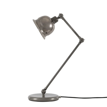 Lampe de table Dale Vintage avec abat-jour en laiton et cloche