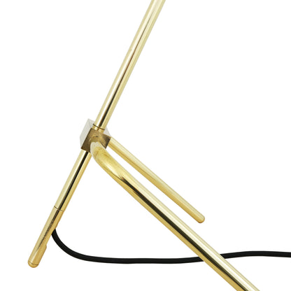Lampe de table industrielle réglable en laiton Astana