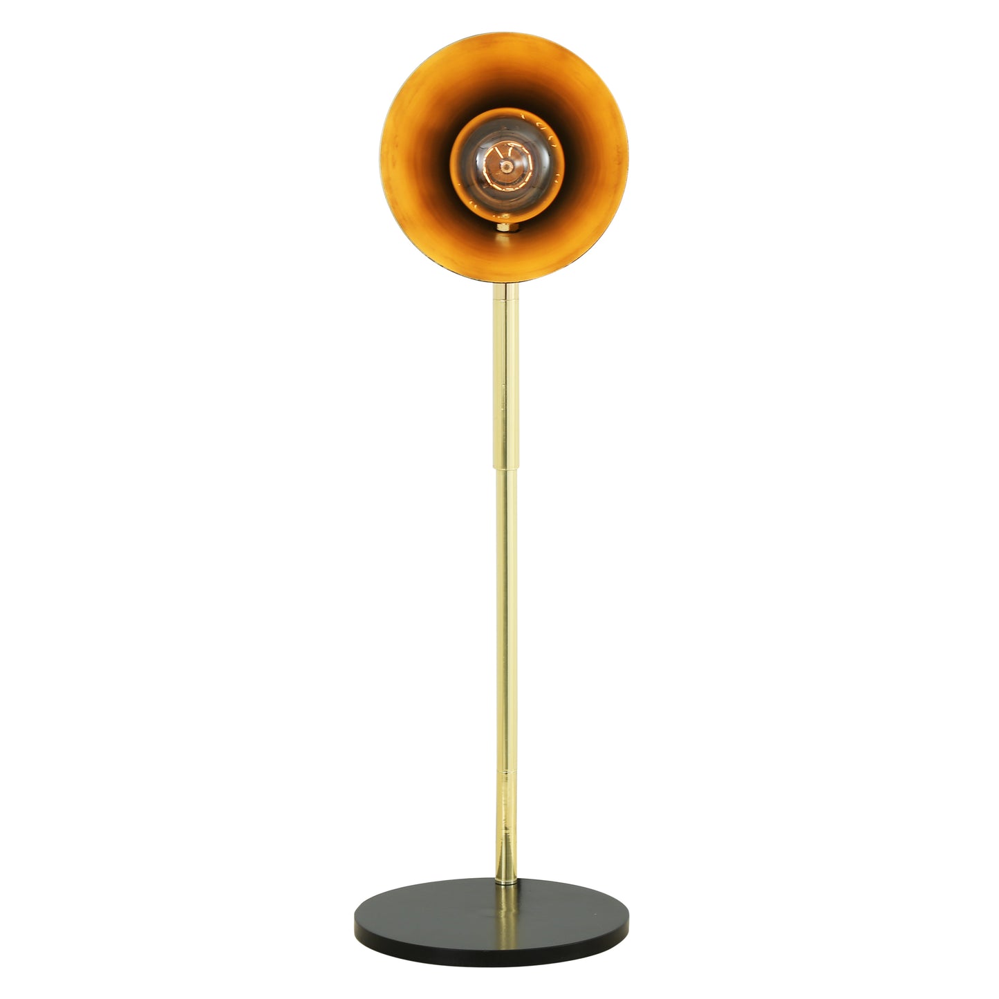 Lampe de table moderne Lusaka réglable avec abat-jour conique