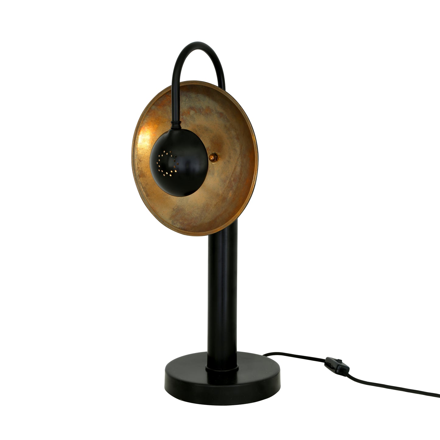 Lampe de table pilier en laiton Orebro