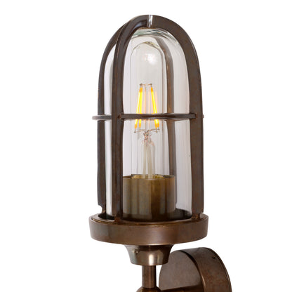 Clayton Double Well Glass Wall Light 