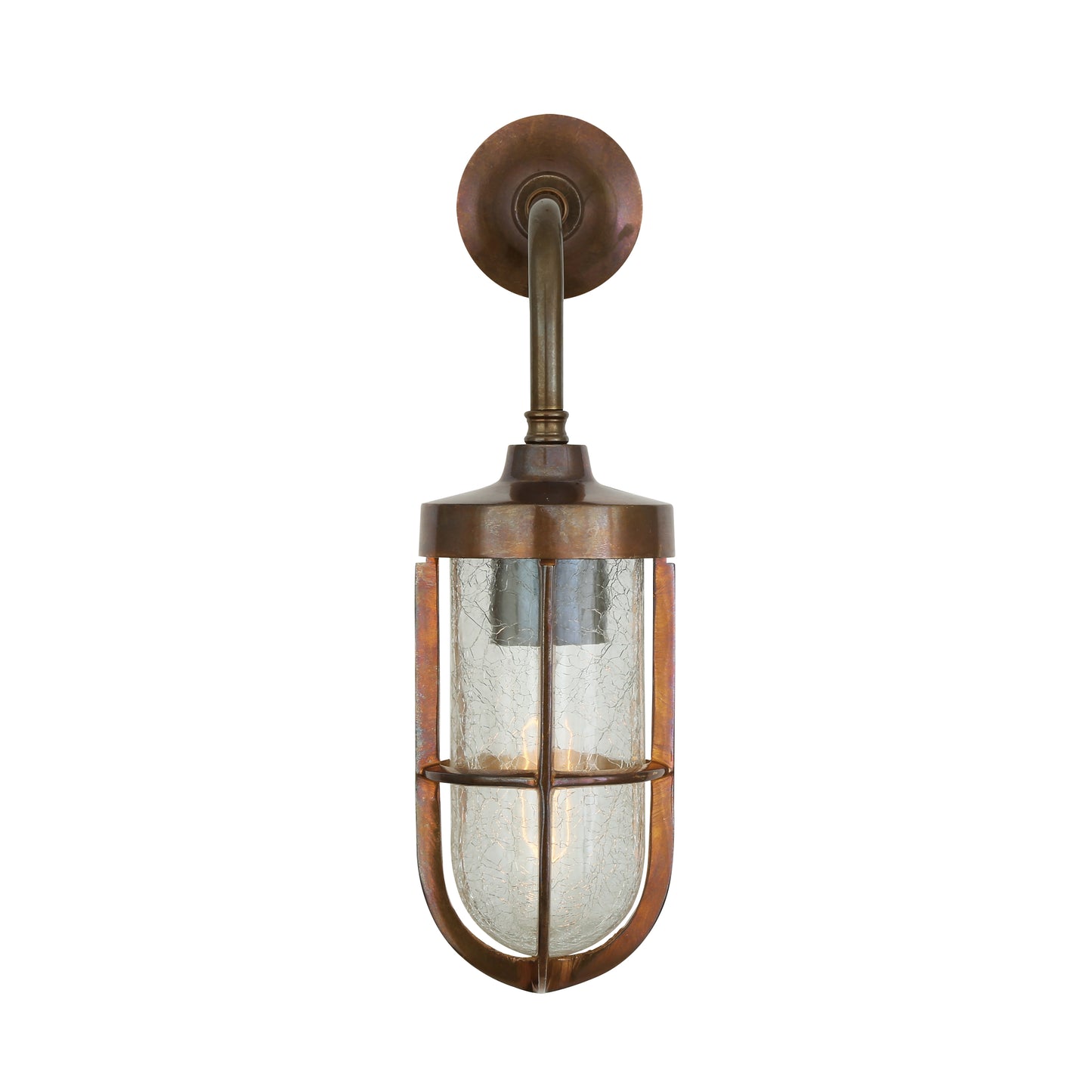 Applique murale en verre Carac Industrial Well