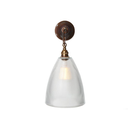 Fend Vintage Prismatic Glass Wall Light