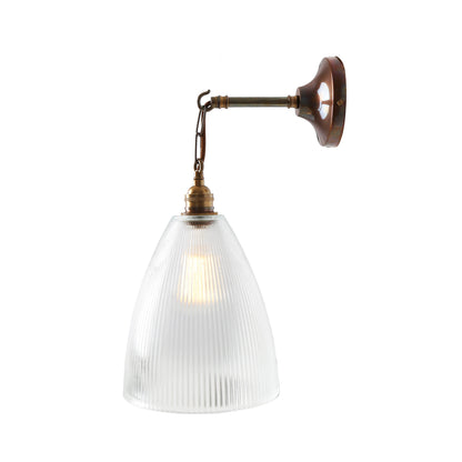 Fend Vintage Prismatic Glass Wall Light