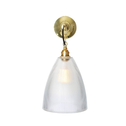 Fend Vintage Prismatic Glass Wall Light