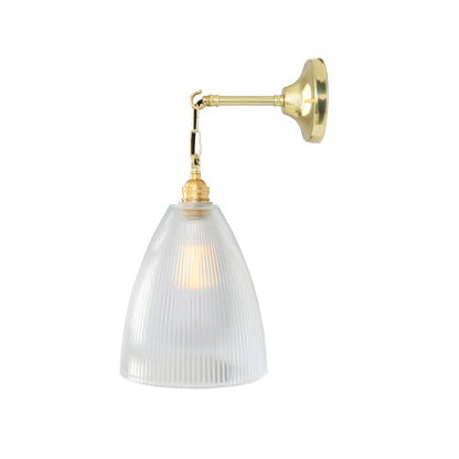 Fend Vintage Prismatic Glass Wall Light