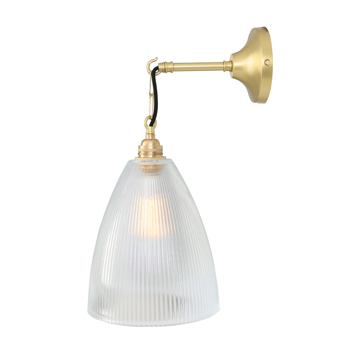 Fend Vintage Prismatic Glass Wall Light