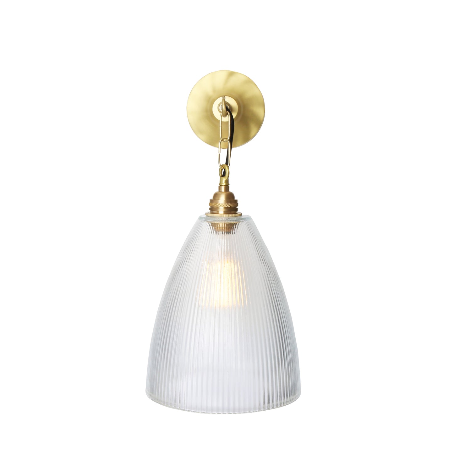 Fend Vintage Prismatic Glass Wall Light