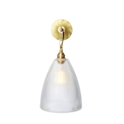 Fend Vintage Prismatic Glass Wall Light