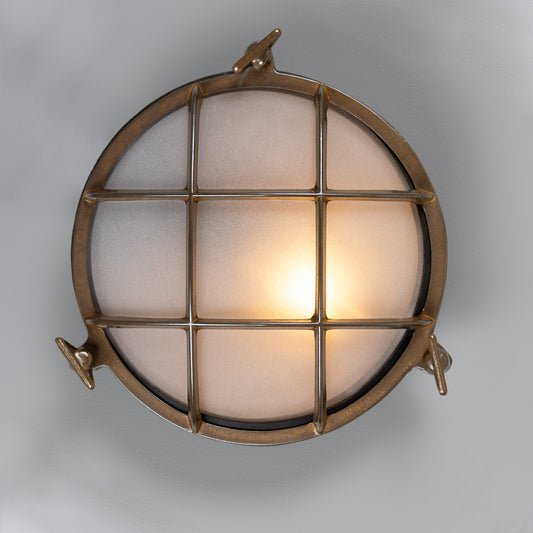 Lampe murale ronde pour cloison marine Evander