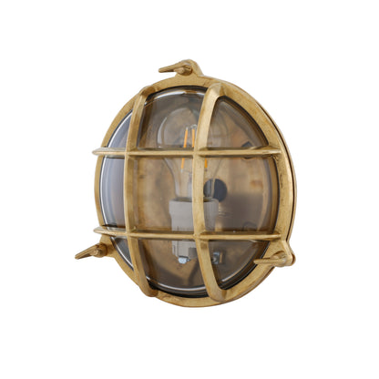Lampe murale ronde pour cloison marine Evander